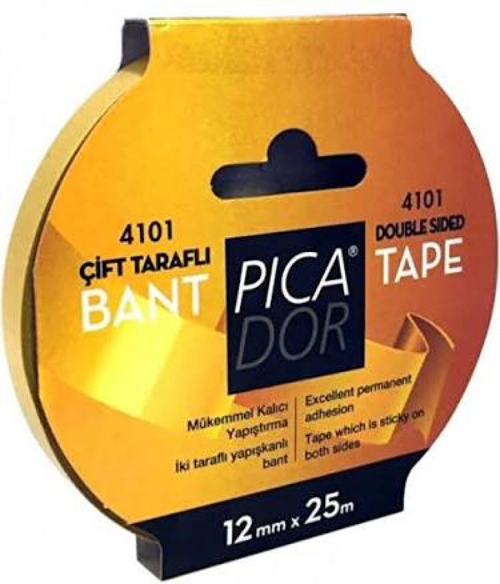 Picador 12 Mm X 25 Mt Çift Taraflı Bant