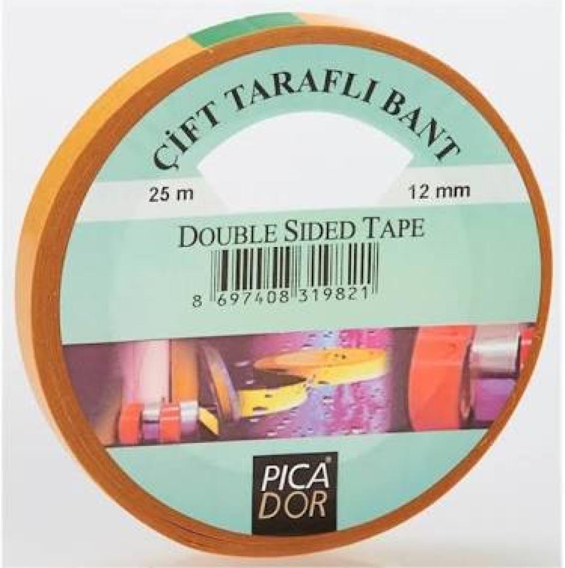 Picador 12 Mm X 25 Mt Çift Taraflı Bant