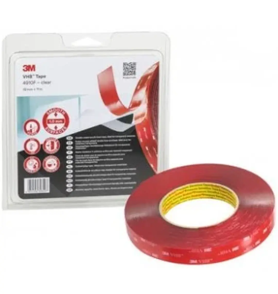 3M  VHB 4910F  Çift Taraflı Akrilik Bant (Şeffaf) 20444