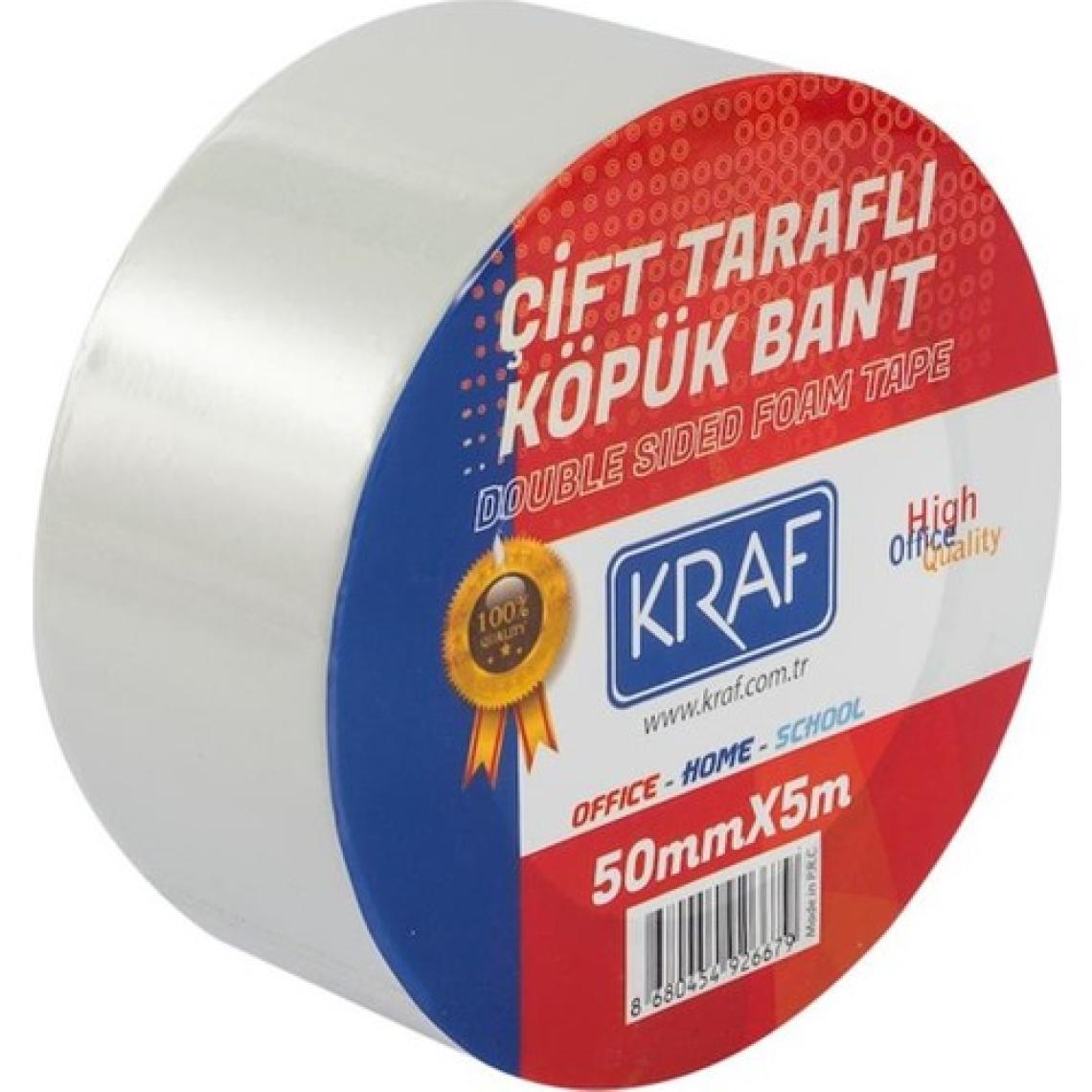 Kraf Çift Tarafli Bant 50Mmx25M 2550G