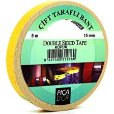 Picador 15 Mm X 5 Mt Köpük Çift Taraflı Bant