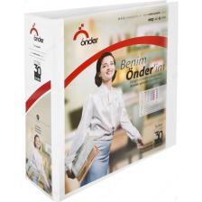 Önder A4 2019 Firma Klasörü 9cm 4 Halka Beyaz