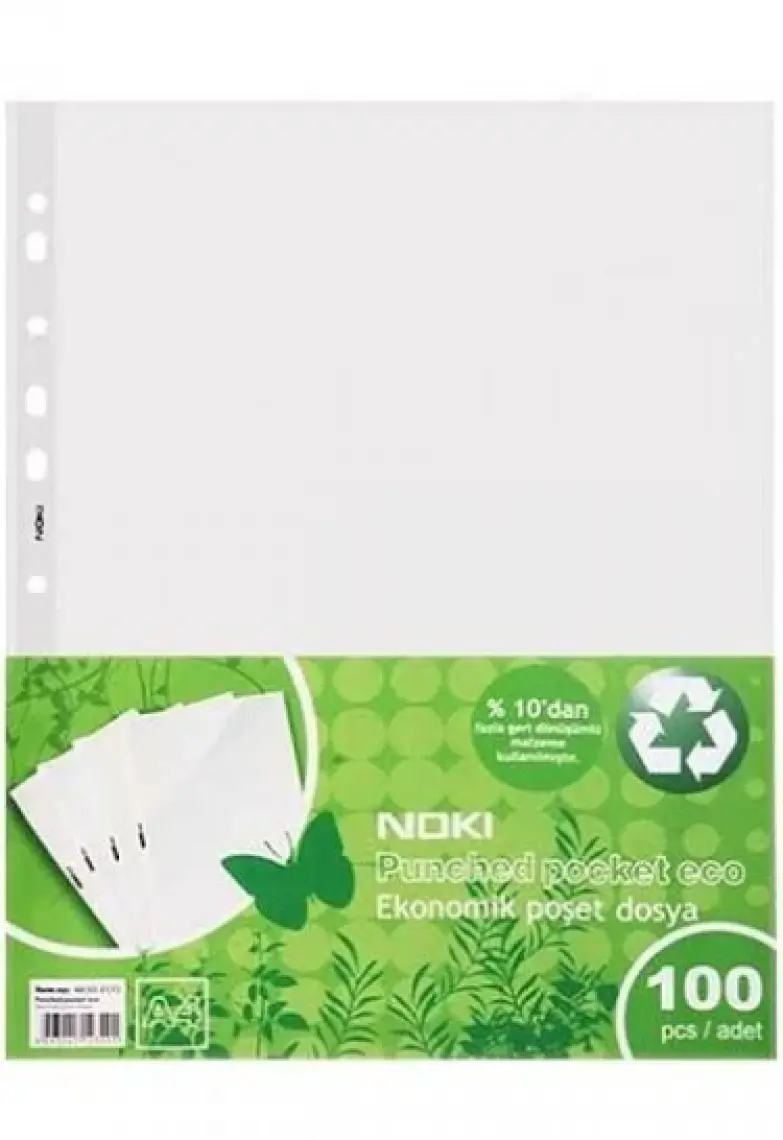 Noki Poşet Dosya Eco 100'Lü Paket