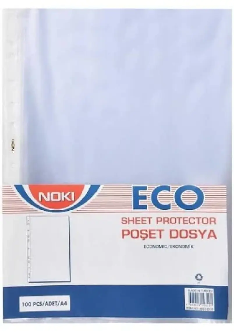 Noki Poşet Dosya Eco 100'Lü Paket
