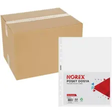 Norex UL100X A4 Poşet Dosya 100'LÜ Paket