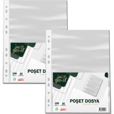 Gen-Of Poşet Dosya 100'lü 2 Paket
