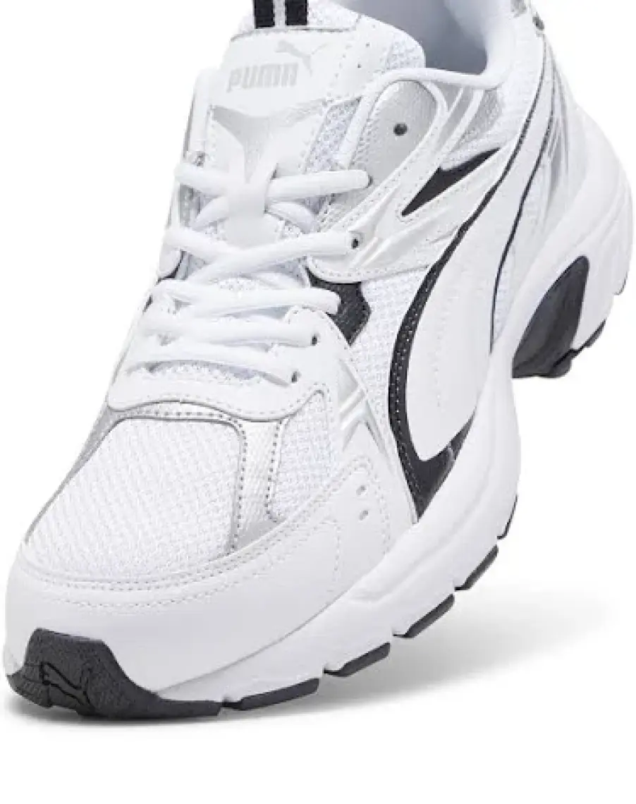 Puma Milenio Tech Beyaz Gümüş Unisex Spor Ayakkabı 392322-01 V4