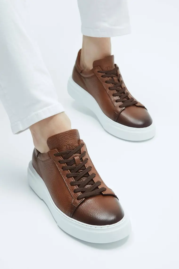 Tamer Tanca Erkek  Deri Sneakers & Spor Ayakkabı 04 2501 Erk Ayk Y23