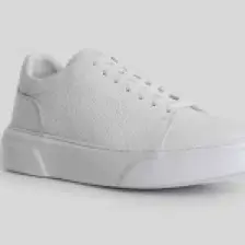 Lufian Tommy Erkek Deri Sneaker Ayakkabı Siyah