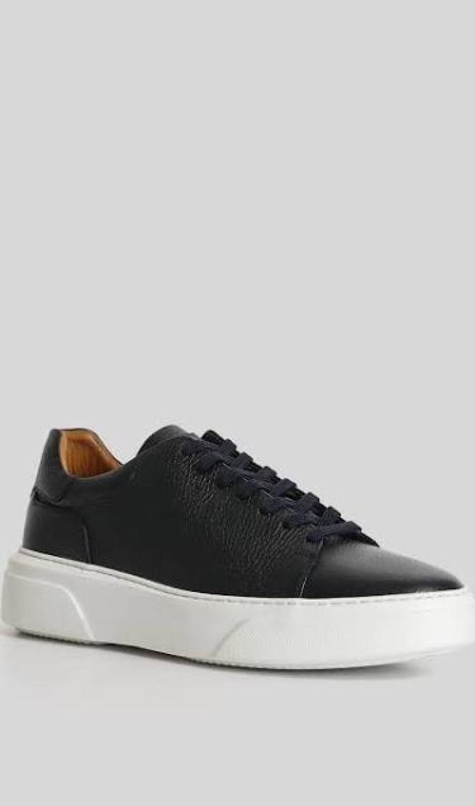Lufian Tommy Erkek Deri Sneaker Ayakkabı Beyaz 111230187
