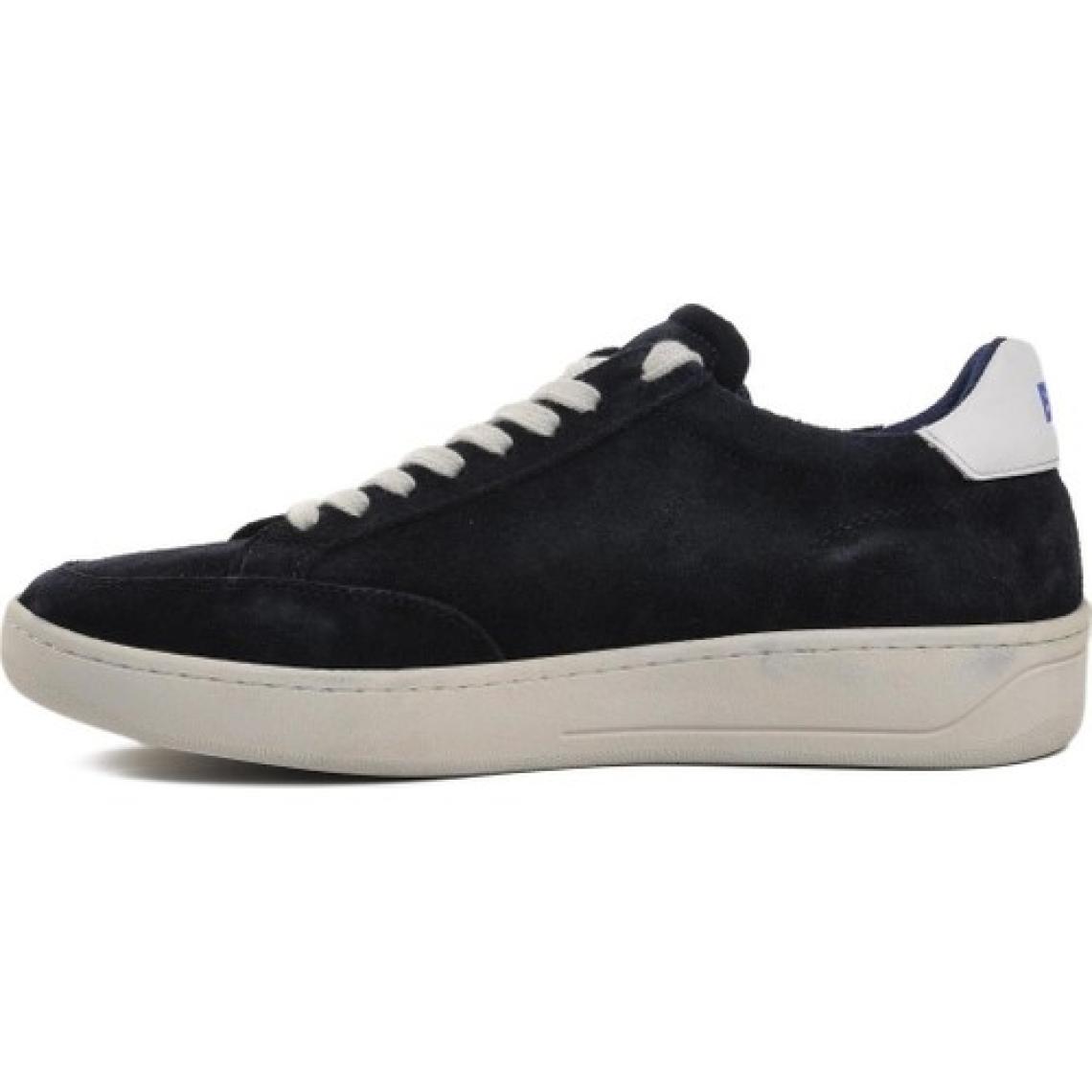 Bulldozer 221163 Lacivert Süet  Deri Erkek Sneaker