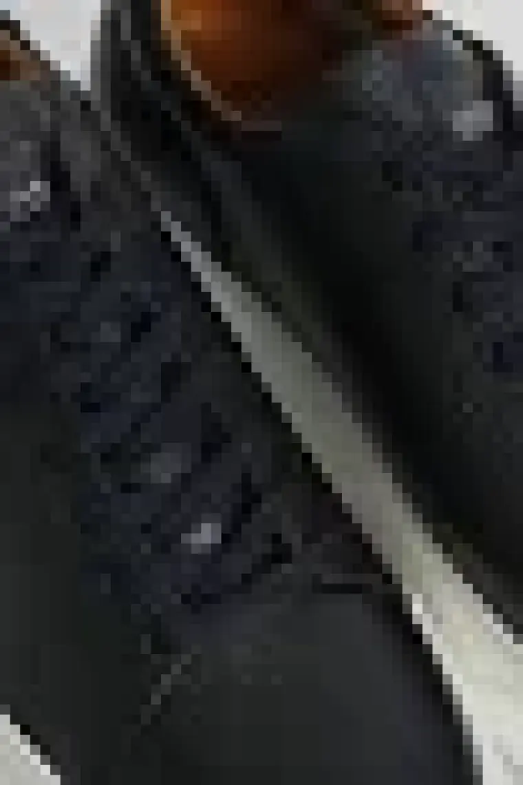 Lufian Tommy Erkek Deri Sneaker Ayakkabı Siyah