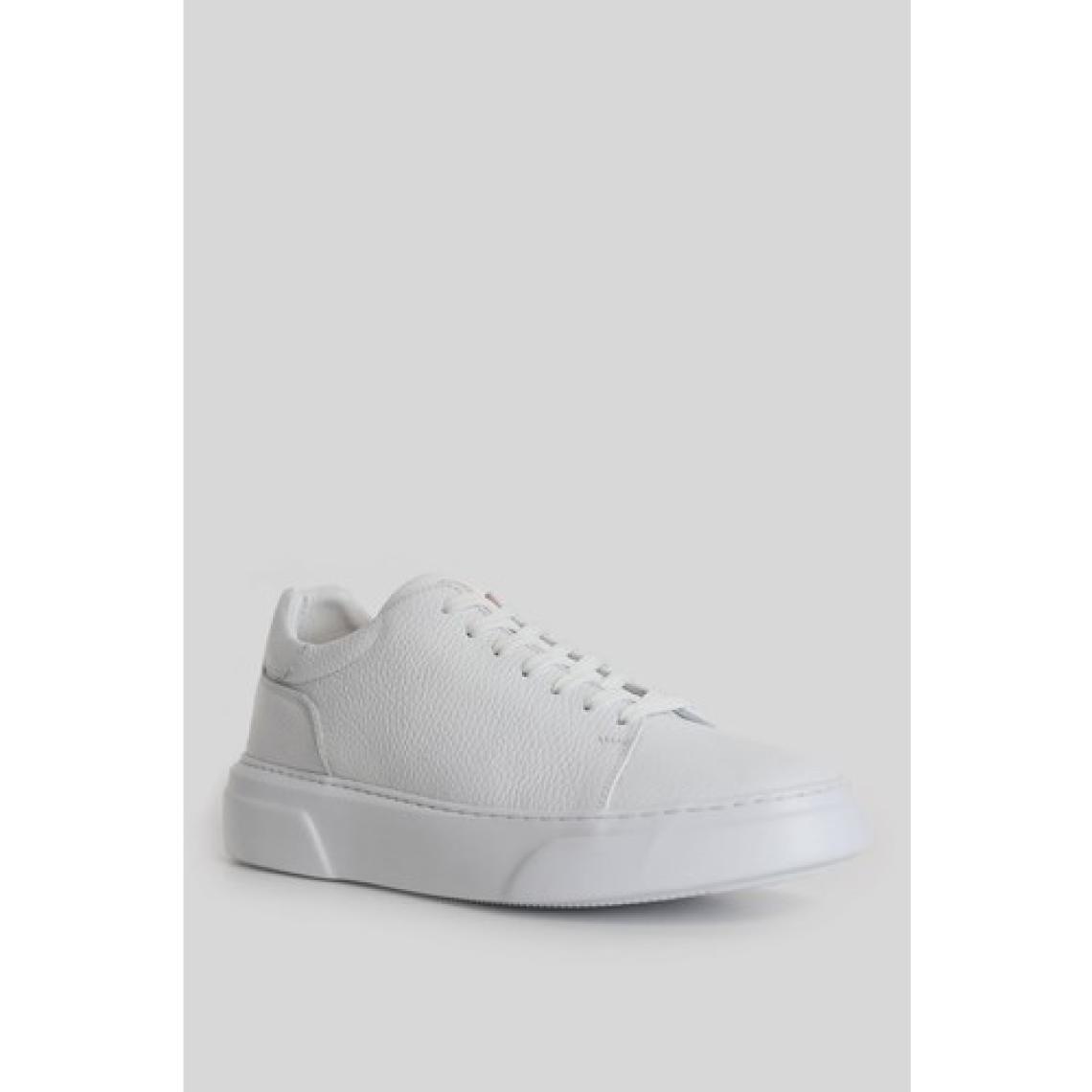 Lufian Tommy Erkek Deri Sneaker Ayakkabı Siyah