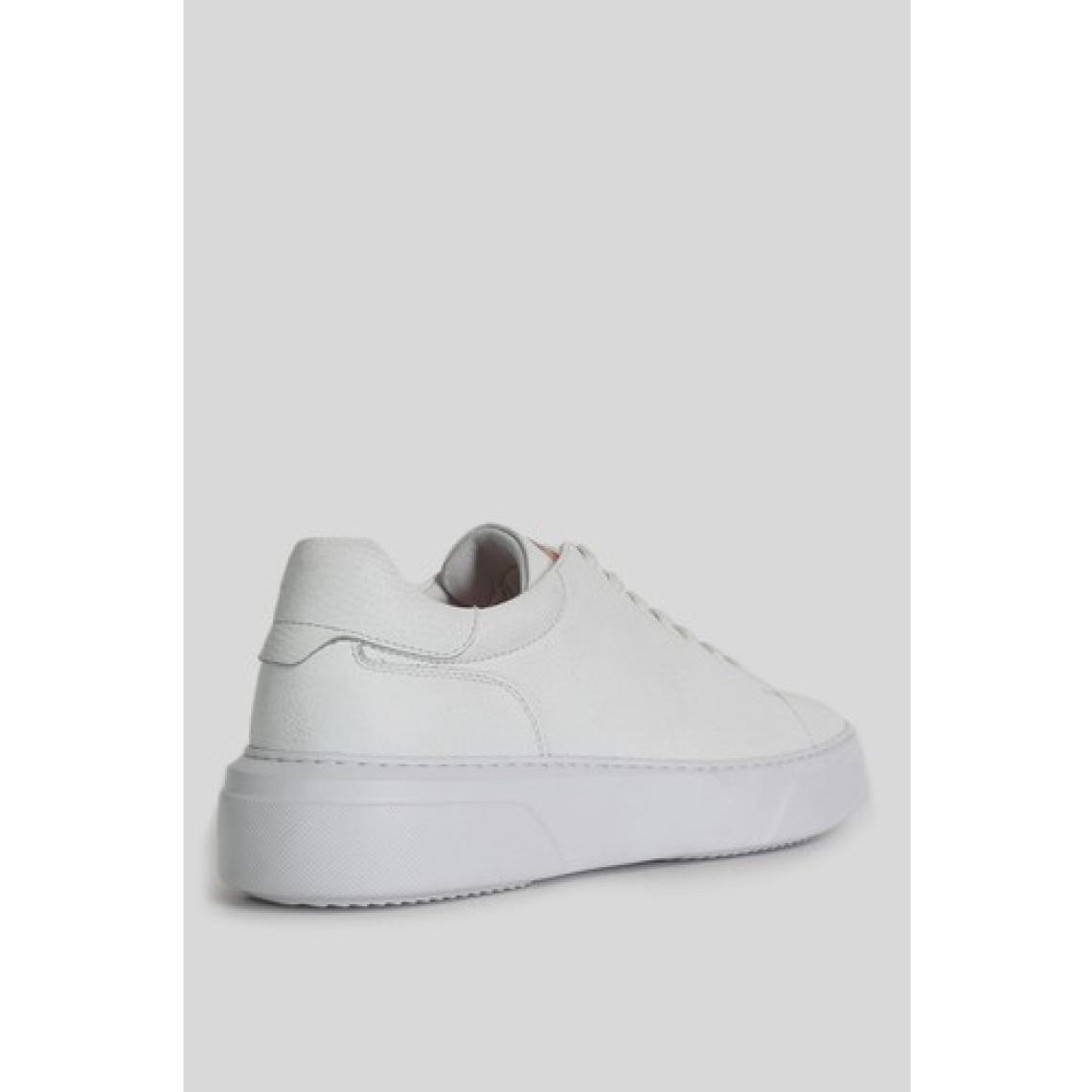 Lufian Tommy Erkek Deri Sneaker Ayakkabı Siyah