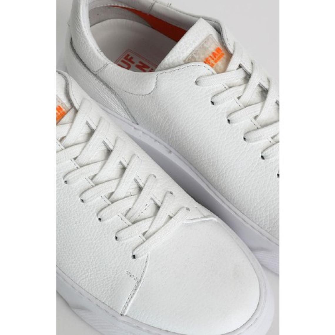 Lufian Tommy Erkek Deri Sneaker Ayakkabı Siyah