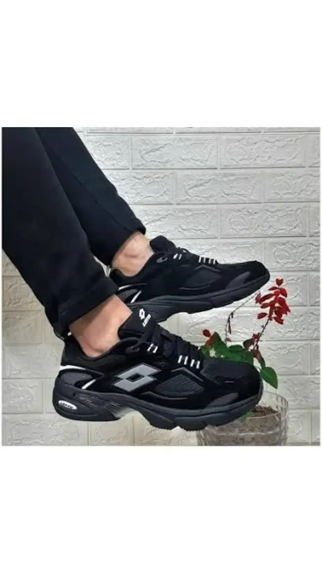 Lotto Norwell Siyah Gri Sneaker