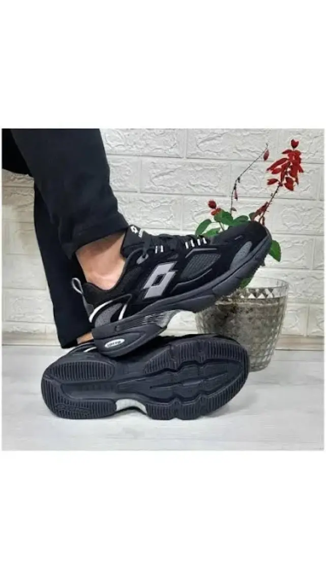 Lotto Norwell Siyah Gri Sneaker