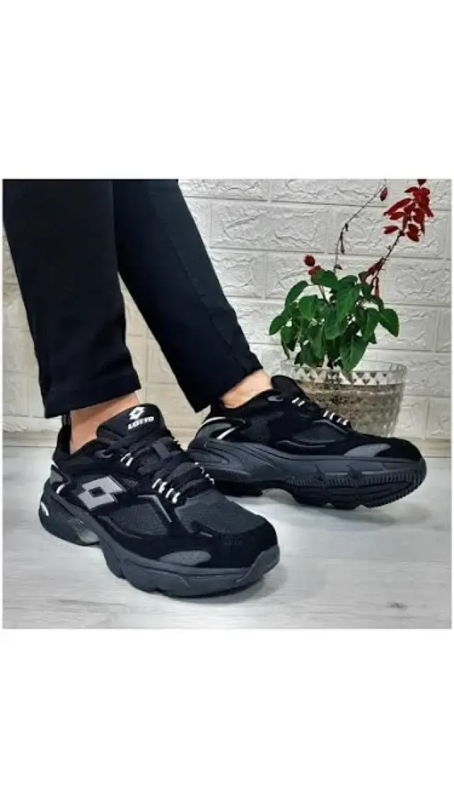 Lotto Norwell Siyah Gri Sneaker