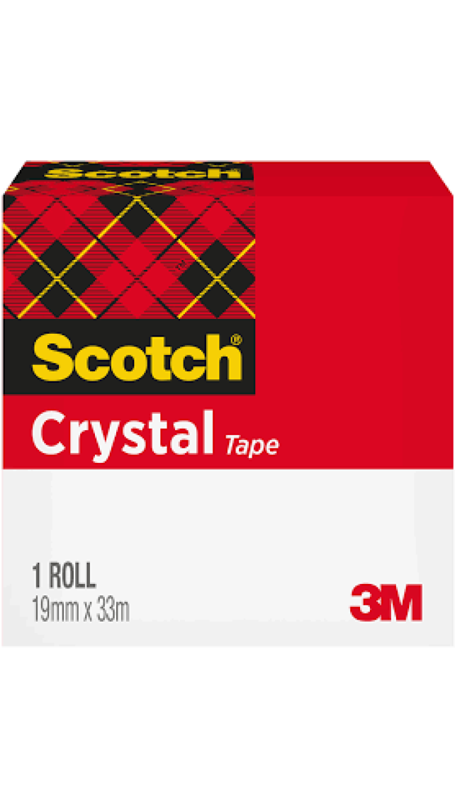 3M Scotch Kristal Bant 19Mm X 33M 600 1933