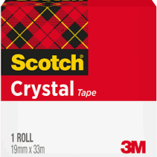 3M Scotch Kristal Bant 19Mm X 33M 600 1933