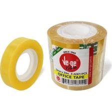 Ve-Ge Ofis Bandı - 12 mm x 33 M - 4'lü