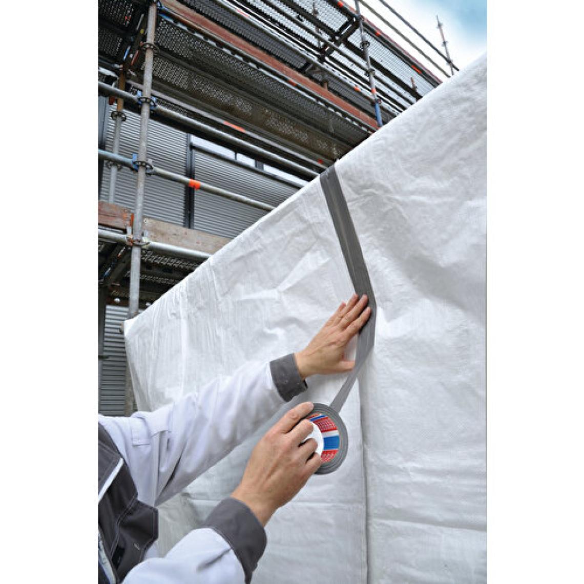 Tesa 04610 Basic Duct Tamir Bandı Siyah 25X50 Mm