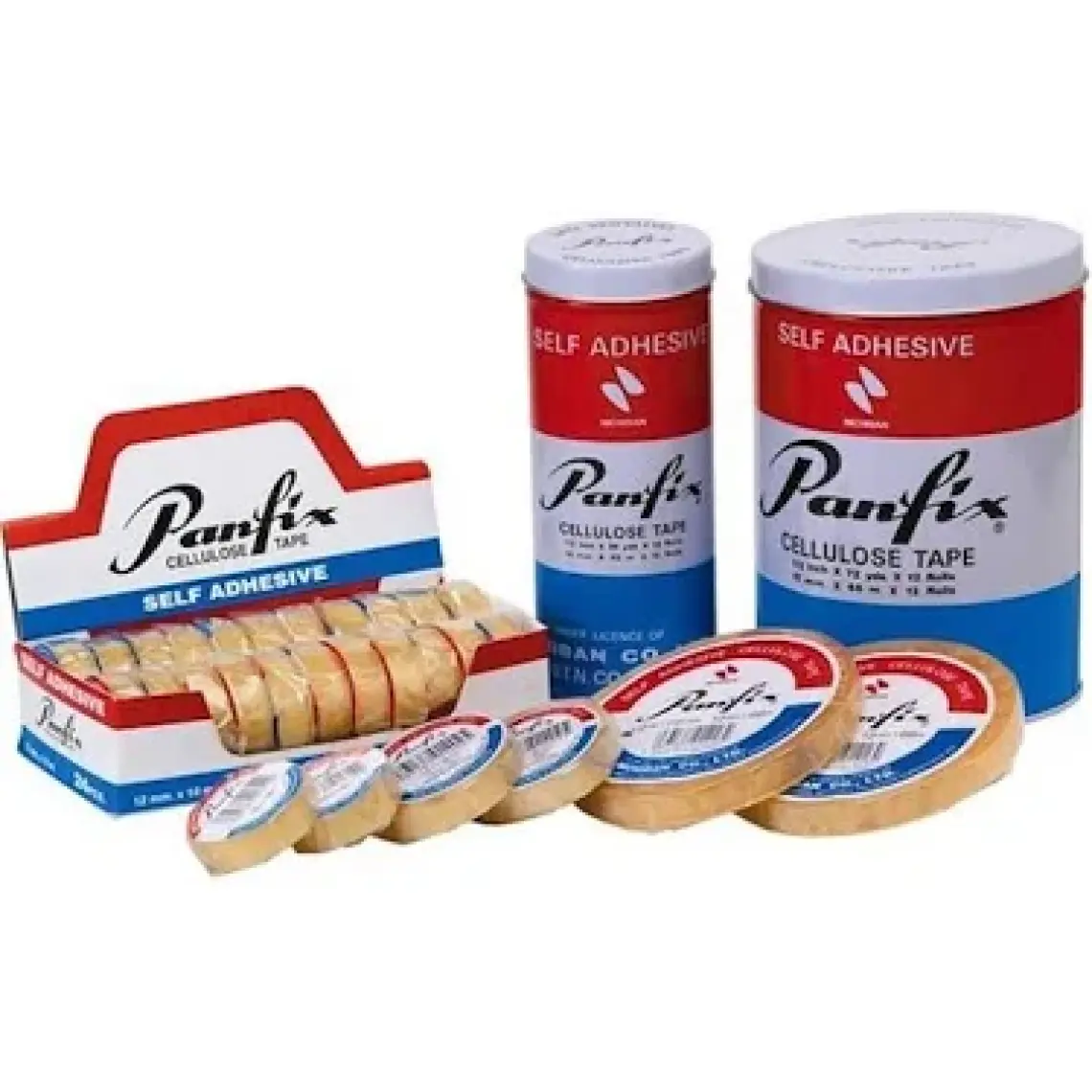 Panfix İnce Şeffaf Bant 12mm X 33mt 12'li