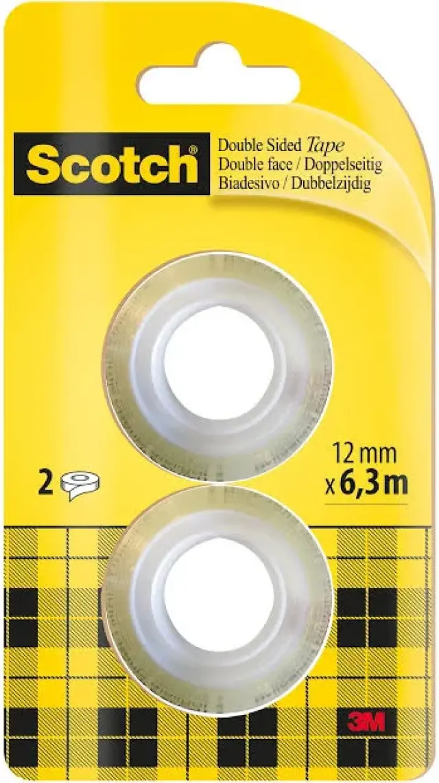 Scotch 136-R2 Cıft Taraflı Bant 2 Lı 12Mmx6,3M