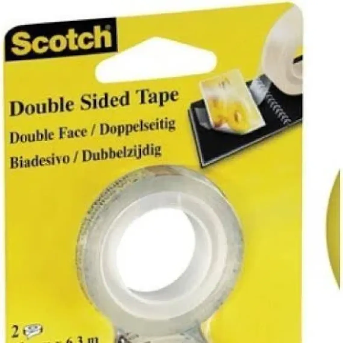 Scotch 136-R2 Cıft Taraflı Bant 2 Lı 12Mmx6,3M