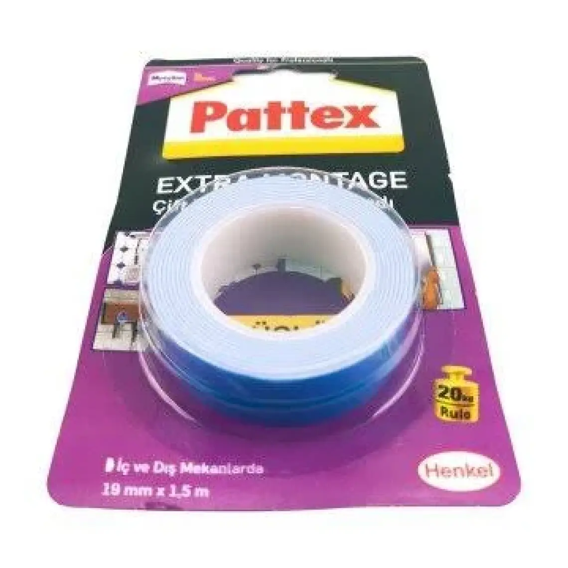 Pattex Çift Taraflı Bant Extra Montaj 1871238