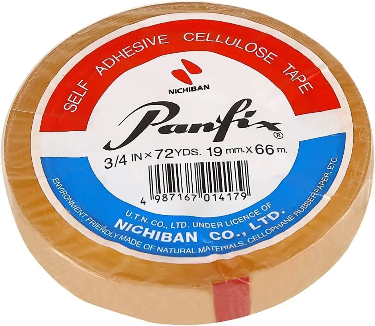 Panfix 19x66 Mt İnce Şeffaf Bant(Tekli)