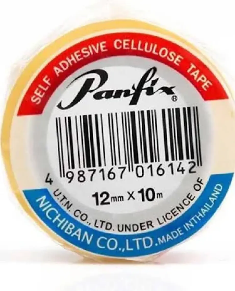 Panfix 12x10 Mt Şeffaf Bant Tekli