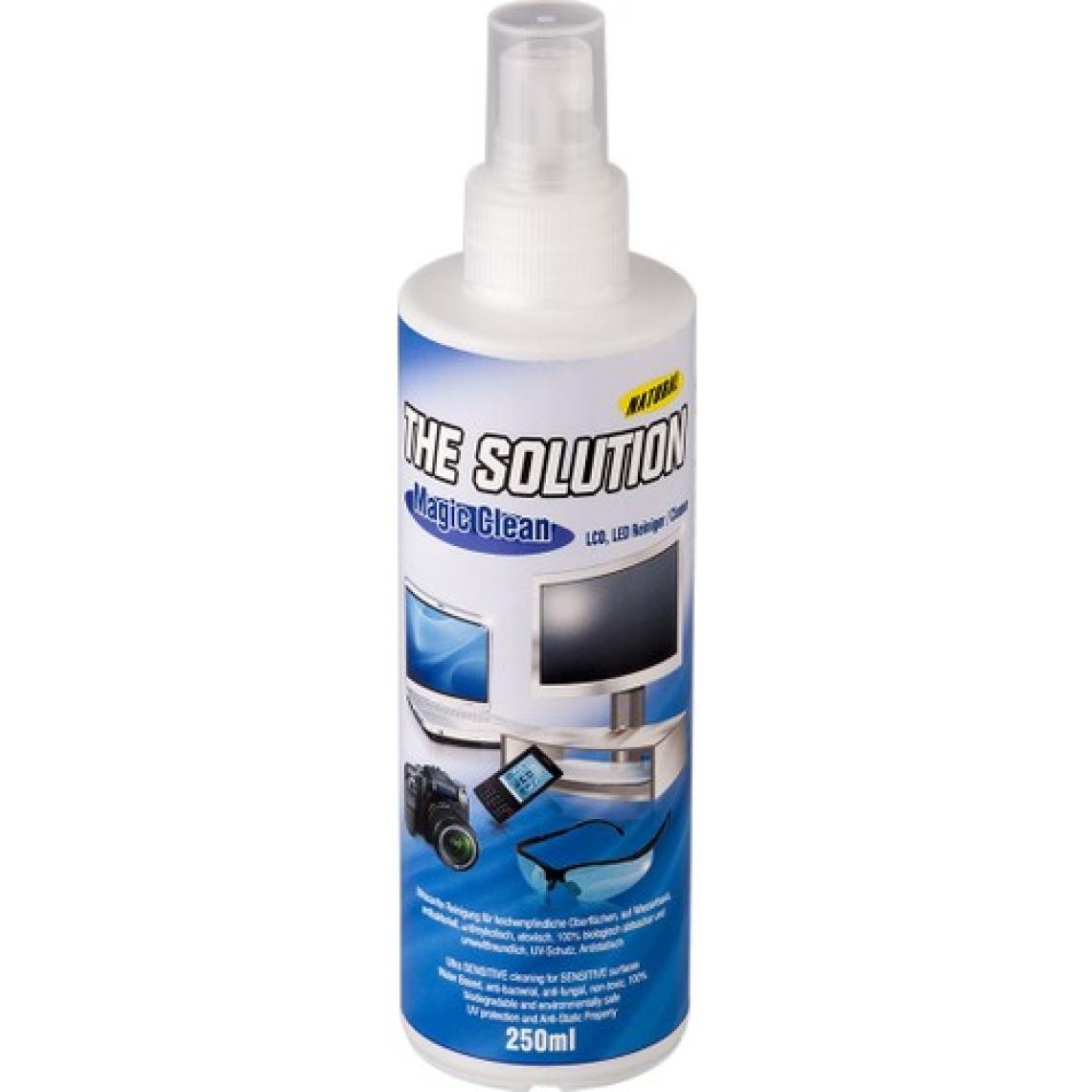 The Solution Lcd, Led, Ekran, Laptop, Tablet, Bilgisayar, Televizyon, Cep Telefonu, Gözlük, Kamera, Koruyucu Ve Parlatıcı Doğal Temizleme, Temizlik Seti – 250 ML Temizleyici