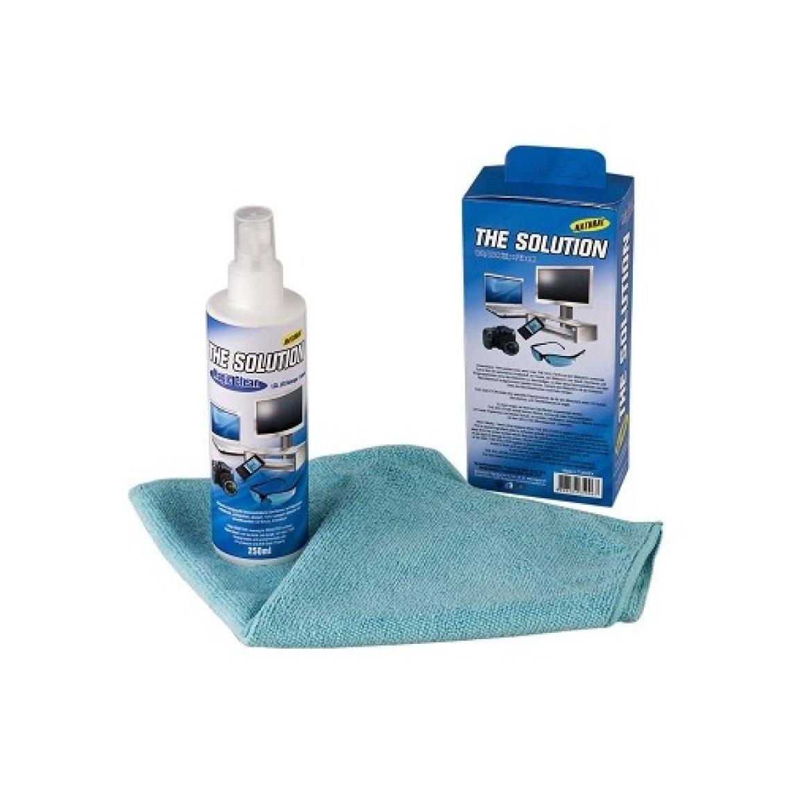 The Solution Lcd, Led, Ekran, Laptop, Tablet, Bilgisayar, Televizyon, Cep Telefonu, Gözlük, Kamera, Koruyucu Ve Parlatıcı Doğal Temizleme, Temizlik Seti – 250 ML Temizleyici