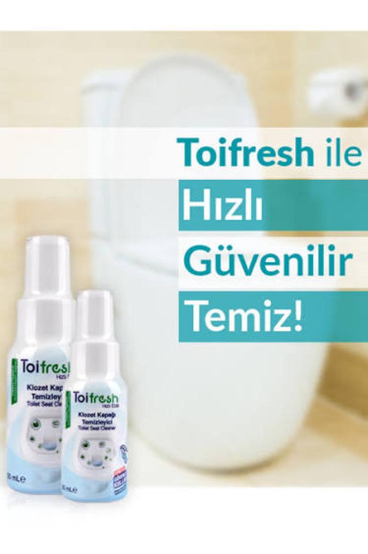 Toifresh Anlık Klozet Kapağı Temizleyicisi 50ML