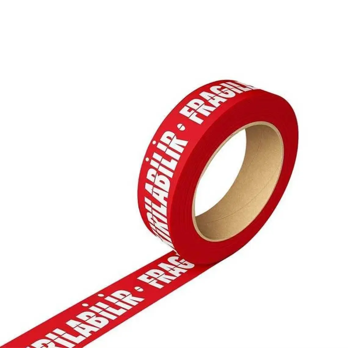 Fragile Kırılır Uyarılı Baskılı Koli Bandı Boy:66mt En:50mm 6 Adet