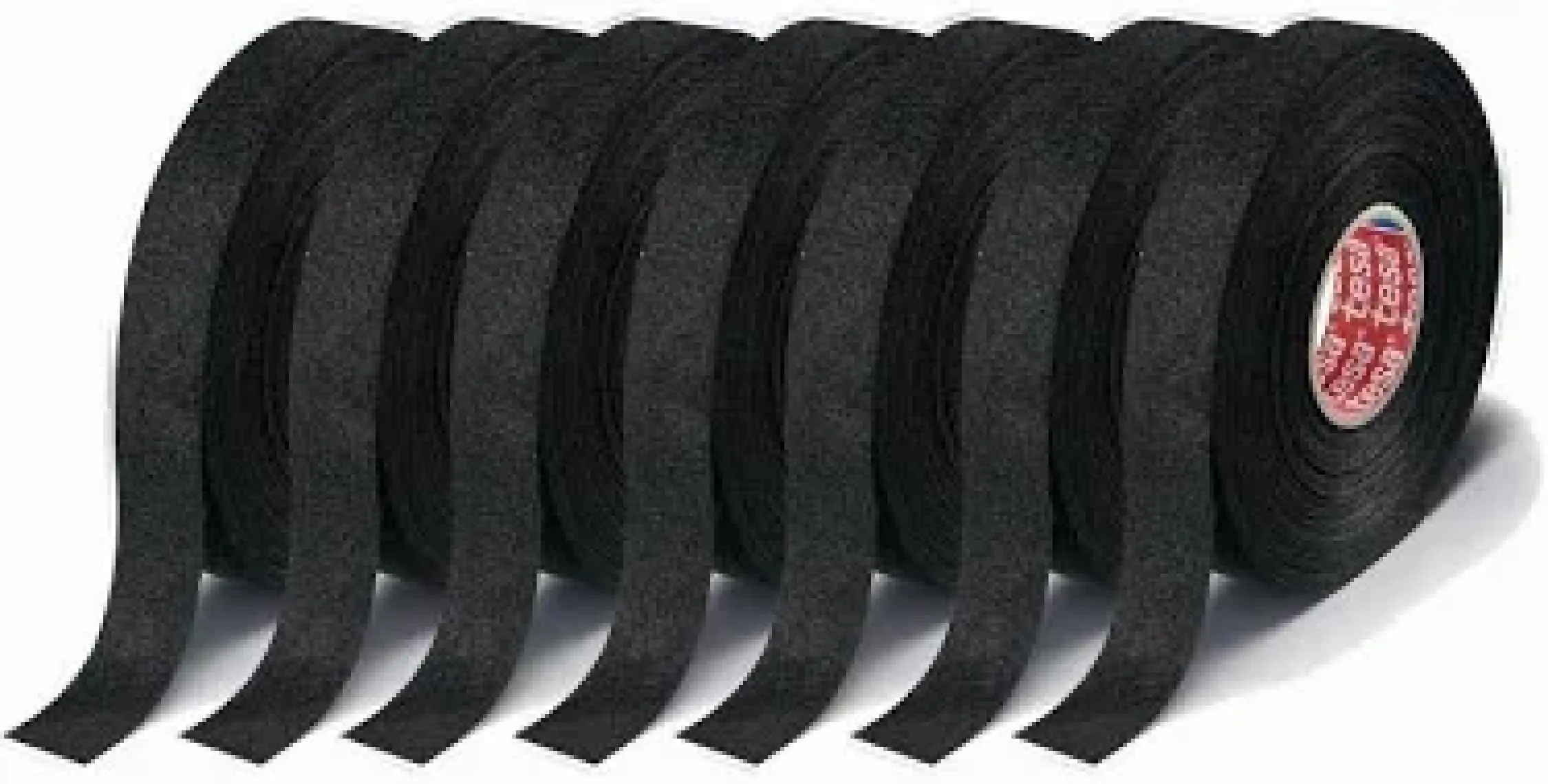 Bez Bant Tüylü 19mm X 15 Metre Siyah - 8 Adet