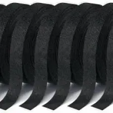 Bez Bant Tüylü 19mm X 15 Metre Siyah - 8 Adet