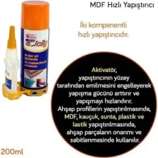 Mdf Hızlı Yapıştırıcı 200 Ml