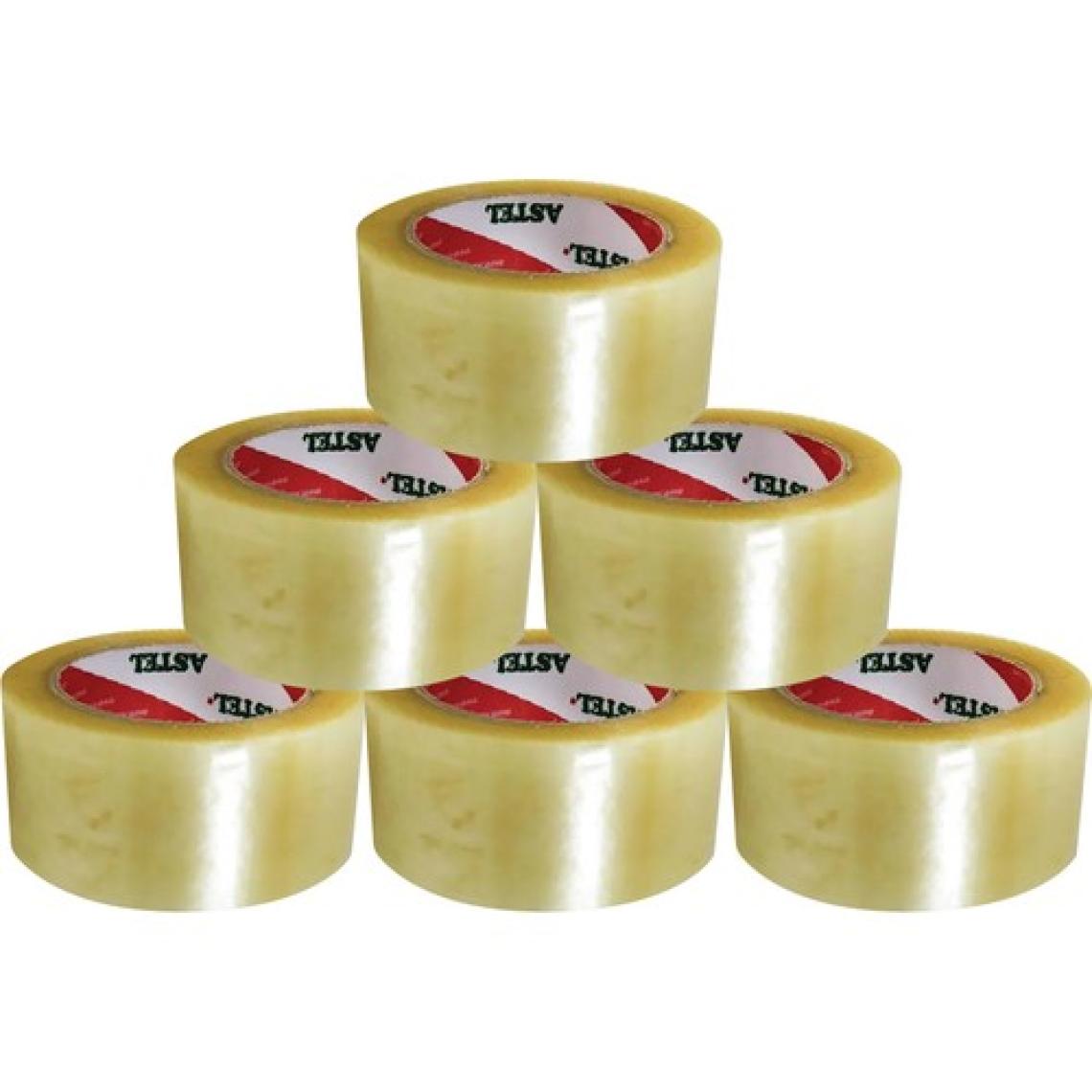 Astel Koli Bandı 45 X 100 Şeffaf Bant 6'lı Paket