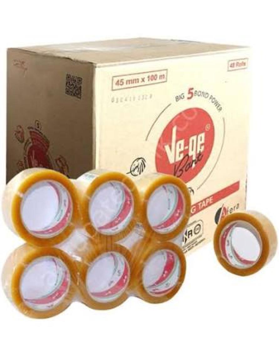 Vege 45*100 Koli Bandı Şeffaf