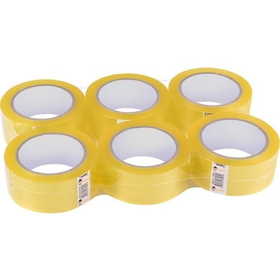 Aydın Ticaret Ecotape Süper Kalite Şeffaf 45X100 6 Lı Koli Bandı