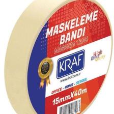 Maskeleme Bandı 15 Mm X 40 Mt.