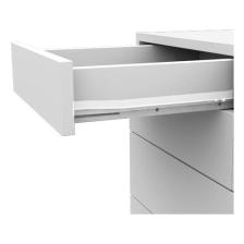 Samet Klasik Çekmece Rayı Beyaz, 50 Cm