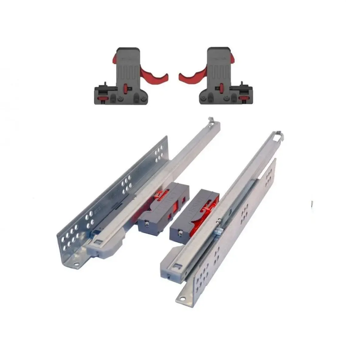 Samet Smart Slide Bas-Aç Kısmi Açılım Frenli Çekmece Rayı 400MM