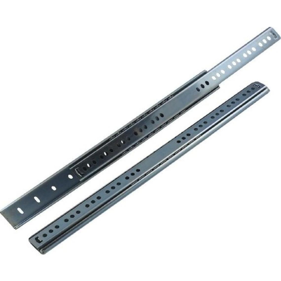 Yeniler YENİLER-27mm Bilyalı 35CM Tek Açılım Ray - Y-TLB-27mm-35