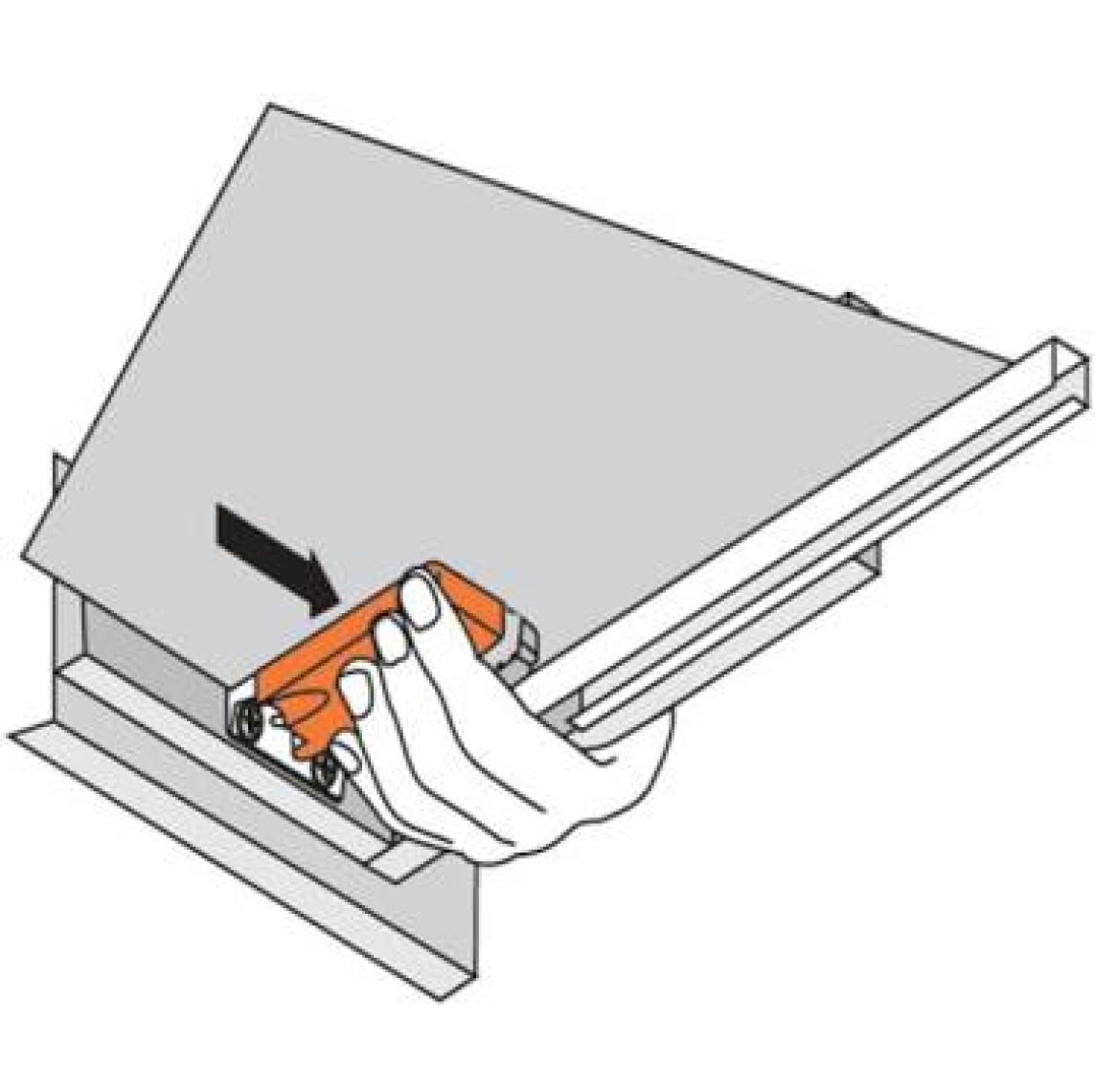 Blum Tandem Ray Mandalı Sağ, T51.1700.04.R