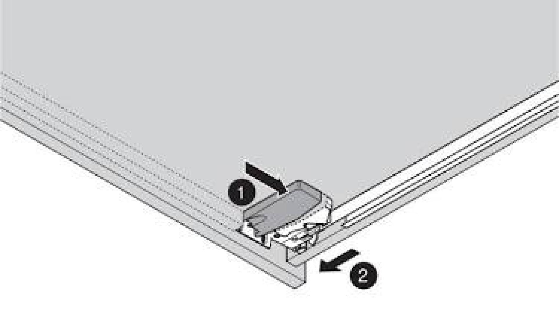 Blum Tandem Ray Mandalı Sağ, T51.1700.04.R