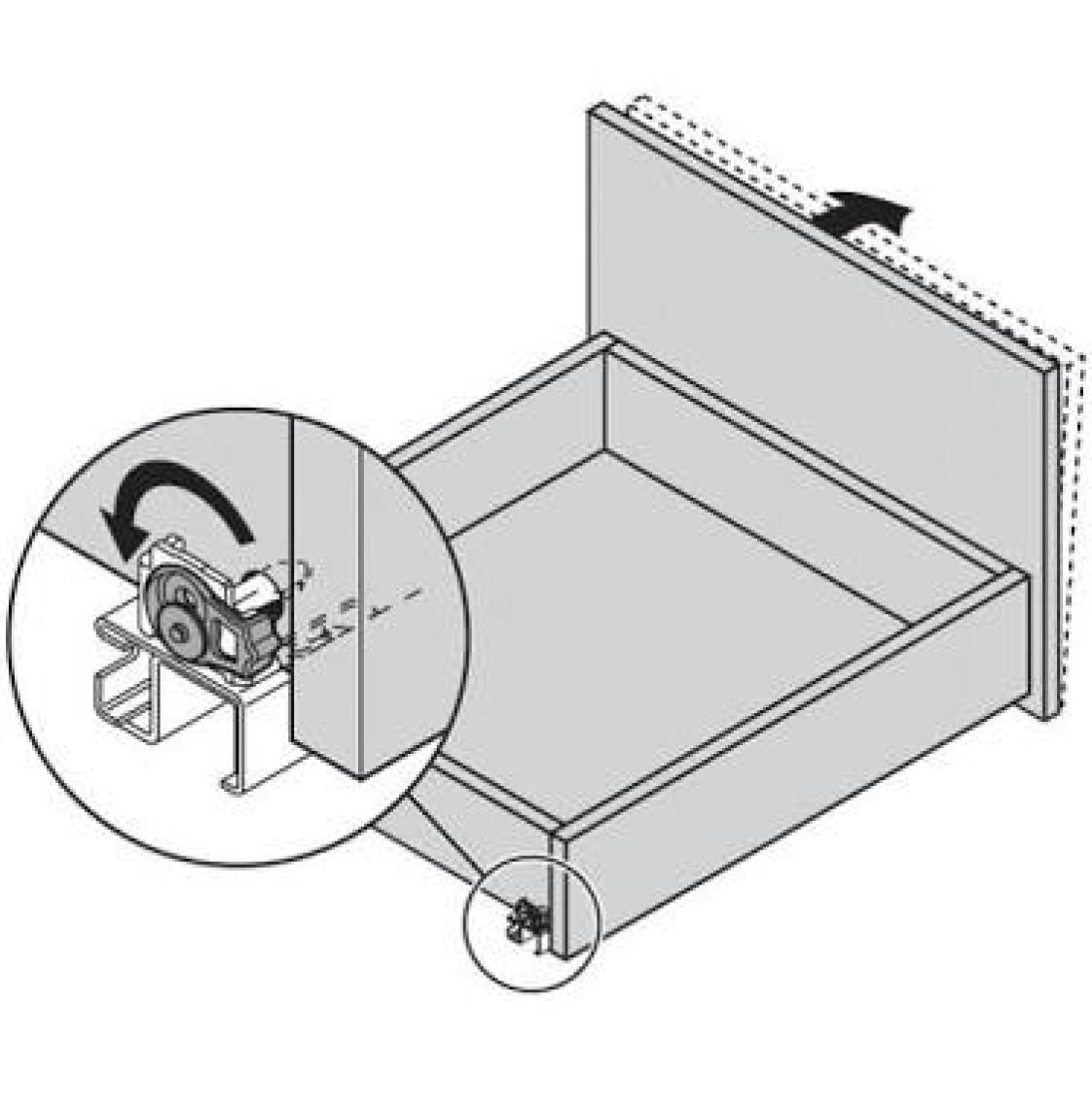 Blum Tandem Ray Mandalı Sağ, T51.1700.04.R