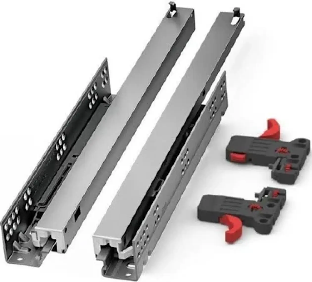 Samet Samet Smart 45 Cm Kısmi Tek Açılım Frenli Çekmece Rayı-127221305